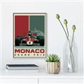 Picture of Monaco Grand Prix III _GroupedProduct_Rectangle_Portrait_Canvas_Framed_