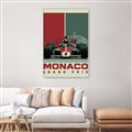 Picture of Monaco Grand Prix III _GroupedProduct_Rectangle_Portrait_Canvas_Framed_