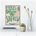 Picture of Shaken Not Stirred _GroupedProduct_Rectangle_Portrait_Canvas_Framed_