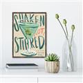 Picture of Shaken Not Stirred _GroupedProduct_Rectangle_Portrait_Canvas_Framed_