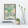 Picture of Shaken Not Stirred _GroupedProduct_Rectangle_Portrait_Canvas_Framed_