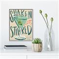 Picture of Shaken Not Stirred _GroupedProduct_Rectangle_Portrait_Canvas_Framed_