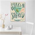 Picture of Shaken Not Stirred _GroupedProduct_Rectangle_Portrait_Canvas_Framed_