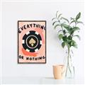 Picture of Everything or Nothing _GroupedProduct_Rectangle_Portrait_Canvas_Framed_