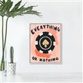 Picture of Everything or Nothing _GroupedProduct_Rectangle_Portrait_Canvas_Framed_