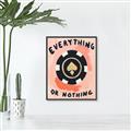 Picture of Everything or Nothing _GroupedProduct_Rectangle_Portrait_Canvas_Framed_
