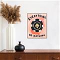 Picture of Everything or Nothing _GroupedProduct_Rectangle_Portrait_Canvas_Framed_