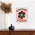 Picture of Everything or Nothing _GroupedProduct_Rectangle_Portrait_Canvas_Framed_