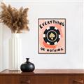Picture of Everything or Nothing _GroupedProduct_Rectangle_Portrait_Canvas_Framed_