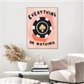 Picture of Everything or Nothing _GroupedProduct_Rectangle_Portrait_Canvas_Framed_