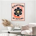 Picture of Everything or Nothing _GroupedProduct_Rectangle_Portrait_Canvas_Framed_