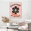 Picture of Everything or Nothing _GroupedProduct_Rectangle_Portrait_Canvas_Framed_