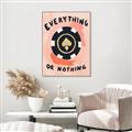 Picture of Everything or Nothing _GroupedProduct_Rectangle_Portrait_Canvas_Framed_