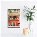 Picture of Cats and Coconuts _GroupedProduct_Rectangle_Portrait_Canvas_Framed_