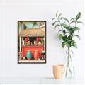 Picture of Cats and Coconuts _GroupedProduct_Rectangle_Portrait_Canvas_Framed_