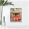 Picture of Cats and Coconuts _GroupedProduct_Rectangle_Portrait_Canvas_Framed_