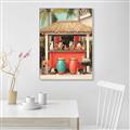 Picture of Cats and Coconuts _GroupedProduct_Rectangle_Portrait_Canvas_Framed_