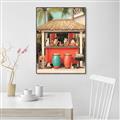 Picture of Cats and Coconuts _GroupedProduct_Rectangle_Portrait_Canvas_Framed_