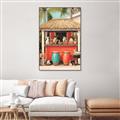 Picture of Cats and Coconuts _GroupedProduct_Rectangle_Portrait_Canvas_Framed_
