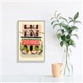 Picture of French Café _GroupedProduct_Rectangle_Portrait_Canvas_Framed_