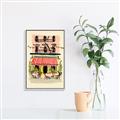 Picture of French Café _GroupedProduct_Rectangle_Portrait_Canvas_Framed_