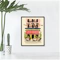 Picture of French Café _GroupedProduct_Rectangle_Portrait_Canvas_Framed_