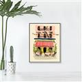 Picture of French Café _GroupedProduct_Rectangle_Portrait_Canvas_Framed_