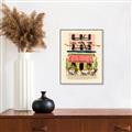 Picture of French Café _GroupedProduct_Rectangle_Portrait_Canvas_Framed_