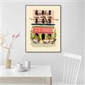 Picture of French Café _GroupedProduct_Rectangle_Portrait_Canvas_Framed_