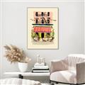 Picture of French Café _GroupedProduct_Rectangle_Portrait_Canvas_Framed_