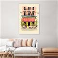 Picture of French Café _GroupedProduct_Rectangle_Portrait_Canvas_Framed_