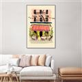 Picture of French Café _GroupedProduct_Rectangle_Portrait_Canvas_Framed_