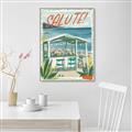 Picture of La Spiaggia Bar _GroupedProduct_Rectangle_Portrait_Canvas_Framed_