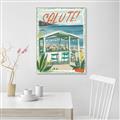 Picture of La Spiaggia Bar _GroupedProduct_Rectangle_Portrait_Canvas_Framed_