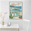 Picture of La Spiaggia Bar _GroupedProduct_Rectangle_Portrait_Canvas_Framed_