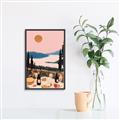Picture of Winescape _GroupedProduct_Rectangle_Portrait_Canvas_Framed_