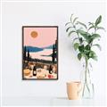 Picture of Winescape _GroupedProduct_Rectangle_Portrait_Canvas_Framed_