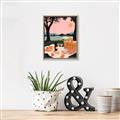 Picture of A Toast to Tranquility _GroupedProduct_Rectangle_Portrait_Canvas_Framed_