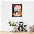 Picture of A Toast to Tranquility _GroupedProduct_Rectangle_Portrait_Canvas_Framed_