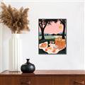 Picture of A Toast to Tranquility _GroupedProduct_Rectangle_Portrait_Canvas_Framed_