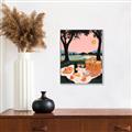 Picture of A Toast to Tranquility _GroupedProduct_Rectangle_Portrait_Canvas_Framed_