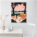 Picture of A Toast to Tranquility _GroupedProduct_Rectangle_Portrait_Canvas_Framed_