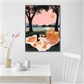 Picture of A Toast to Tranquility _GroupedProduct_Rectangle_Portrait_Canvas_Framed_