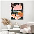 Picture of A Toast to Tranquility _GroupedProduct_Rectangle_Portrait_Canvas_Framed_