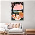Picture of A Toast to Tranquility _GroupedProduct_Rectangle_Portrait_Canvas_Framed_
