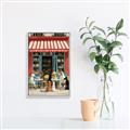 Picture of Paws and Pastries  _GroupedProduct_Rectangle_Portrait_Canvas_Framed_