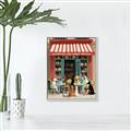 Picture of Paws and Pastries  _GroupedProduct_Rectangle_Portrait_Canvas_Framed_
