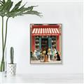 Picture of Paws and Pastries  _GroupedProduct_Rectangle_Portrait_Canvas_Framed_