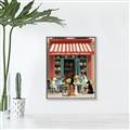 Picture of Paws and Pastries  _GroupedProduct_Rectangle_Portrait_Canvas_Framed_
