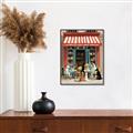 Picture of Paws and Pastries  _GroupedProduct_Rectangle_Portrait_Canvas_Framed_